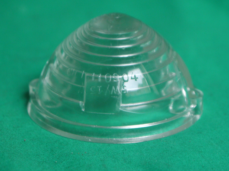 Ersatzglas weiß für Blinkleuchte