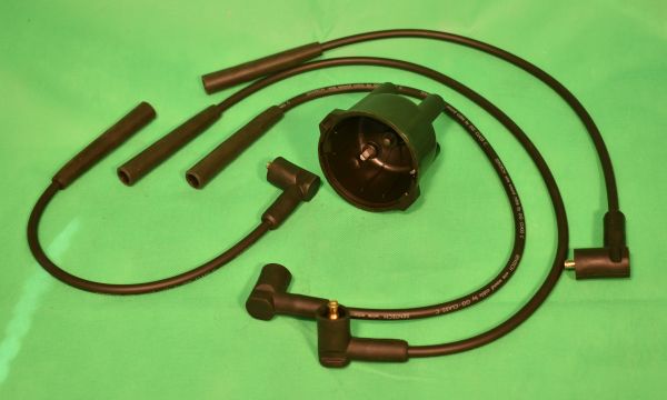 Satz Verteilerkappe Fiat X1/9 Ersatz + Zündkabelsatz
