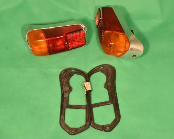 Paar Rückleuchten 600D 1960-65 ALU