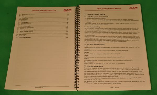 Vergaserhandbuch Steyr-Puch