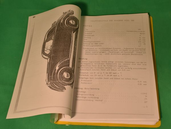 Reparaturanweisung Topolino B, C