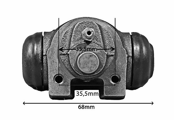 Radbremszylinder hinten 1100 II.Serie, 1200 Cabrio