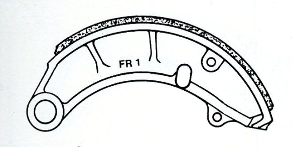 Bremsbacke Fiat 508 Balilla im Austausch