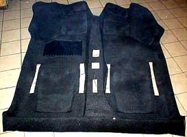 Formteppich Fiat 500 L schwarz