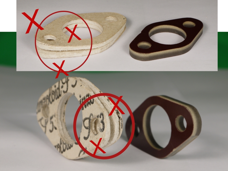 Isolierflansch zur Benzinpumpe Pertinax Premium
